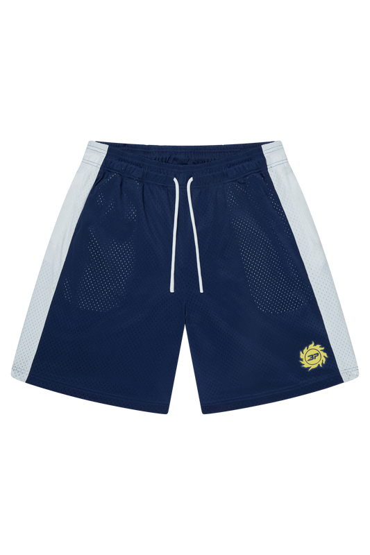 Broken Planet Mesh Shorts Blue