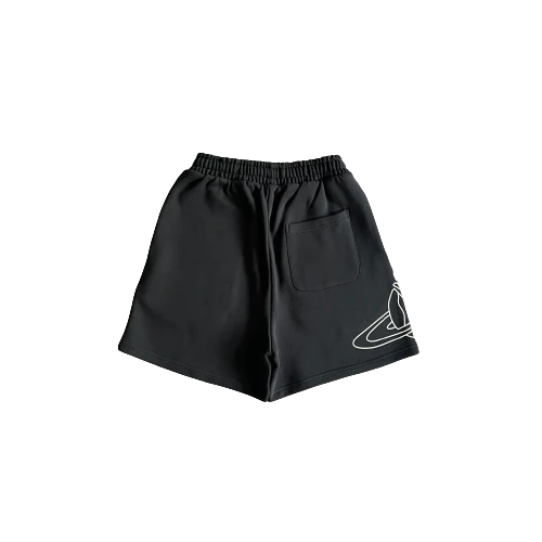 Broken Planets Black Shorts